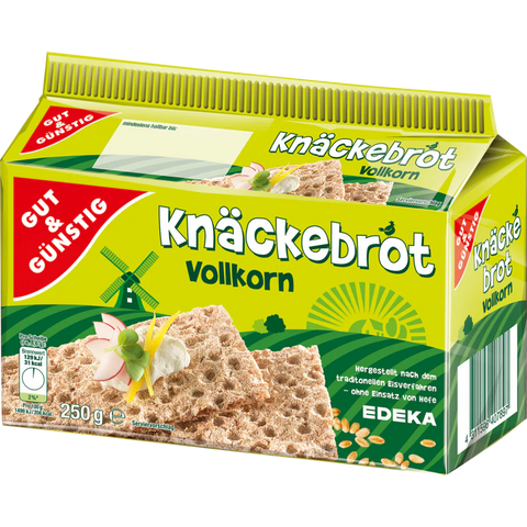 24x G&G Vollkorn-Knäckebrot 250g