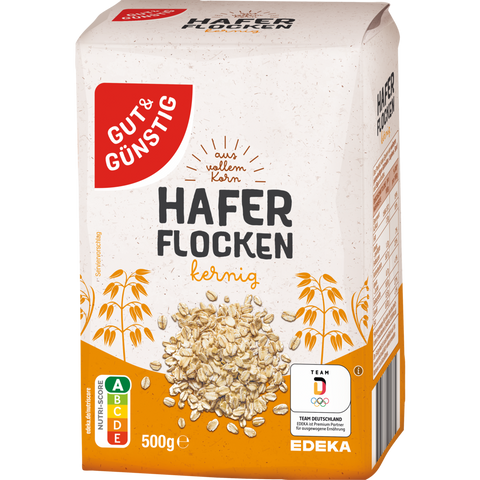 15x G&G Haferflocken kernig 500g