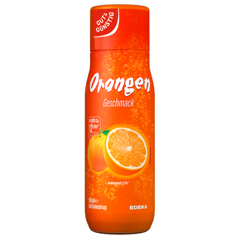 6x G&G Sirup Orange 0,5L