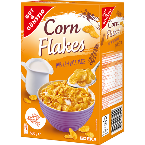 4x G&G Cornflakes 500g