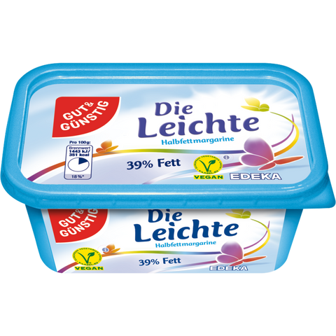 16x G&G Halbfettmargarine vegan 500g