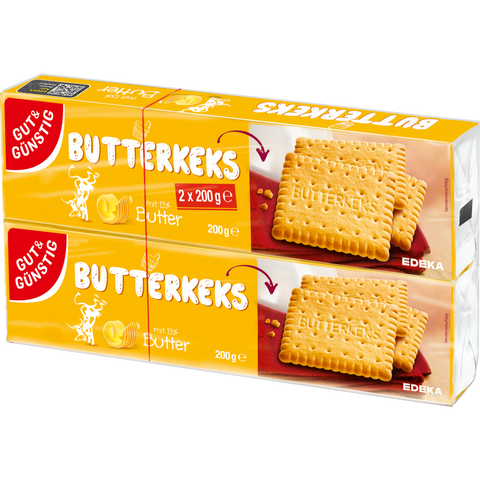 20x G&G Butterkekse 400g