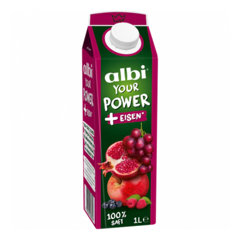 6x Albi Mehrfruchtsaft + Eisen 1l