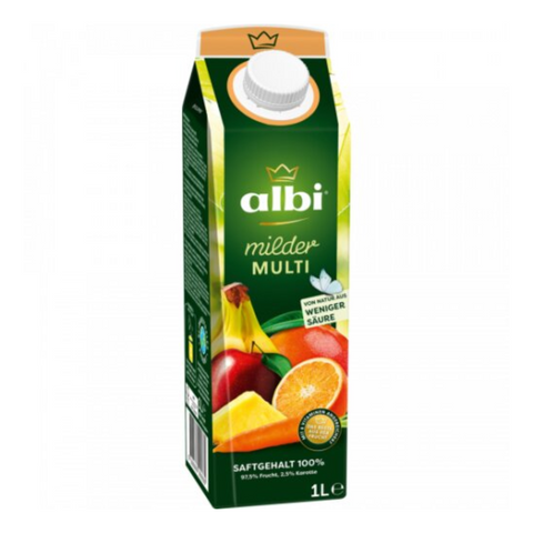 6x Albi Milder Multivitamin 1L