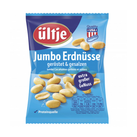 12x ültje Jumbo Erdnüsse gesalzen 200g