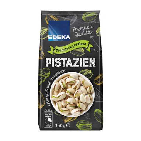 12x EDEKA Pistazien geröstet & gesalzen 150g