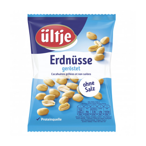 12x ültje Erdnüsse ohne Salz 200g