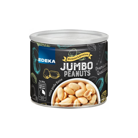 16x EDEKA Jumbo Peanuts Erdnusskerne 200g