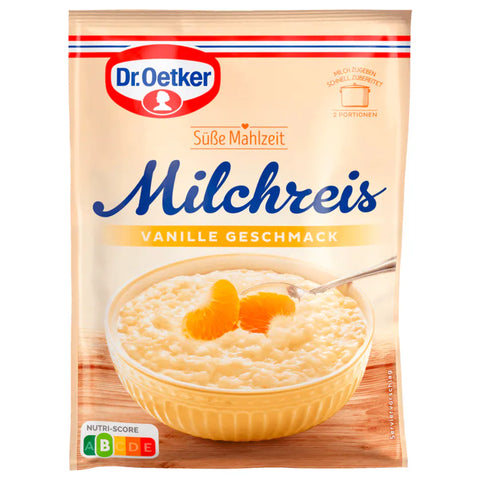 Dr. Oetker Milchreis Vanille-Geschmack 125g