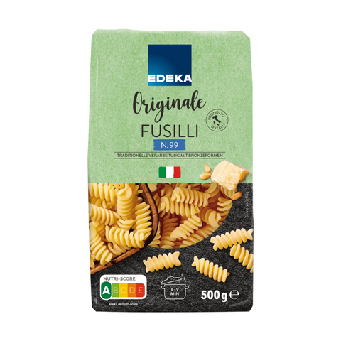 10x EDEKA Originale Fusilli 500g