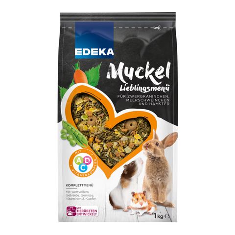 5x Edeka Lieblingsmenü für Nager 1kg