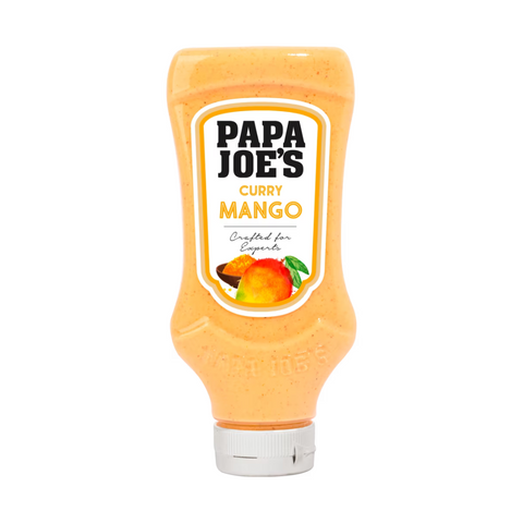 8x Papa Joe´s Curry-Mango-Sauce 300ml