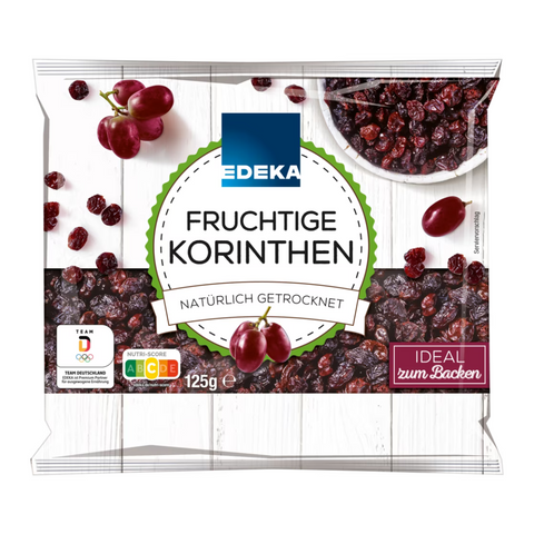 18x EDEKA Korinthen 125g