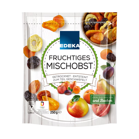 8x EDEKA Mischobst 5Frucht 200g