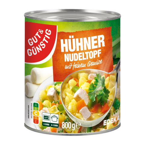 6x G&G Hühnernudeltopf 800g