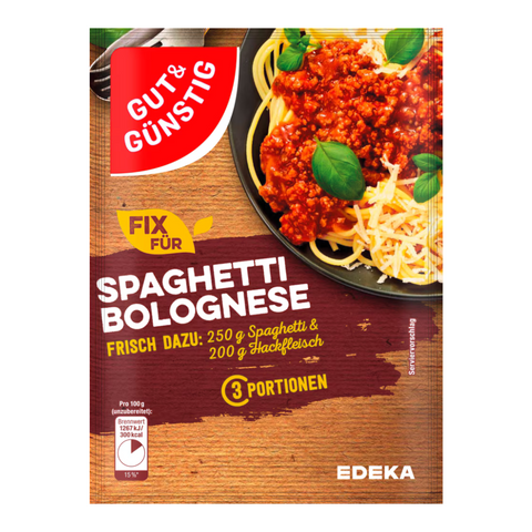 20x G&G Fix Spaghetti Bolognese 40g