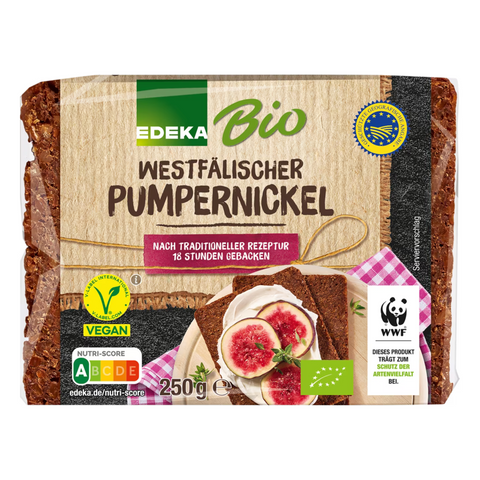 11x EDEKA Bio Pumpernickel 250g