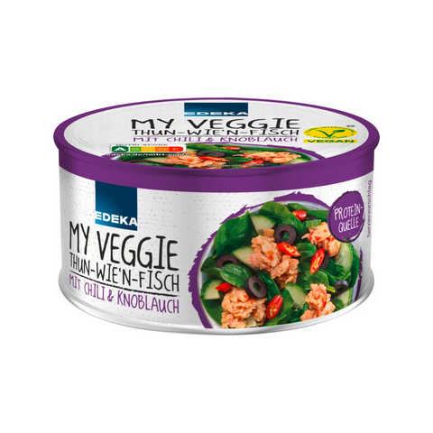 12x EDEKA My Veggie Thun-Wie´n-Fisch mit Chili und Knoblauch 150g