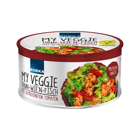 12x EDEKA My Veggie Thun-Wie´n-Fisch mit getrockneten Tomaten 150g