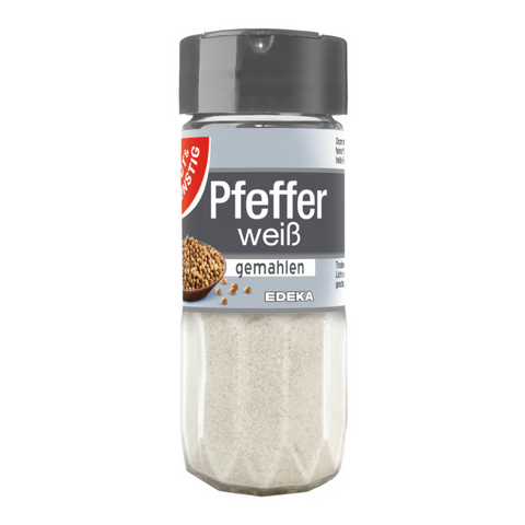 16x G&G Pfeffer weiß gemahlen 50g