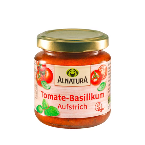 12x Alnatura Bio Tomate-Basilikum Aufstrich 100g