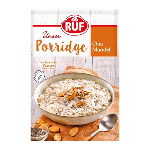 13x RUF Porridge Chia Mandel 65g