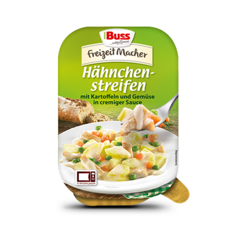 12x Buss Hähnchenstreifen in Sauce 300g