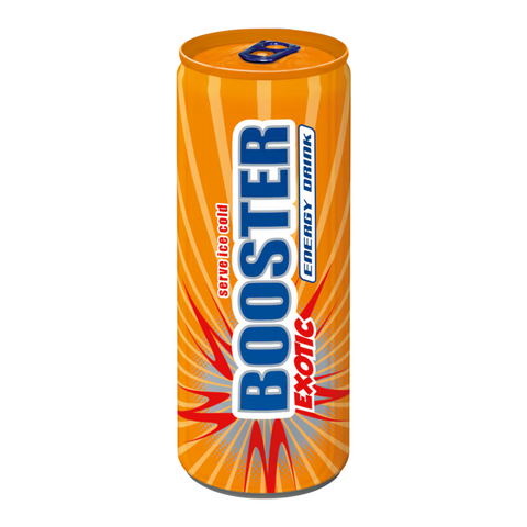 24x Booster Energy Drink Exotic 0,33l