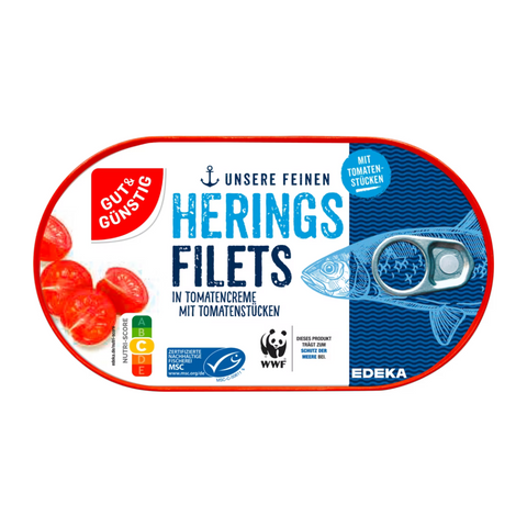 19x G&G Hering-Filet in Tomatencreme 200g