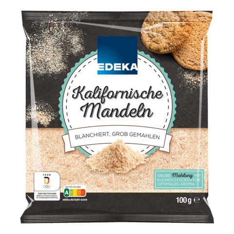 18x EDEKA Mandeln blanch.gemahlen 100g