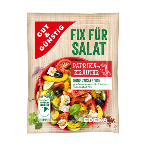 20x G&G Salatfix Paprikakräuter 5x10g