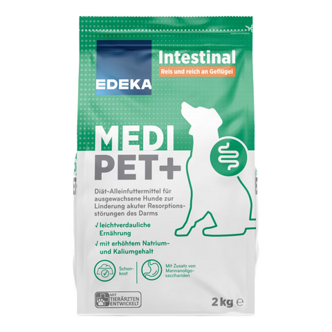 4x EDEKA Medi Pet Hund Intestinal 2kg