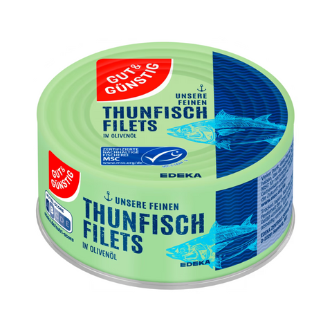 48x G&G Thunfischfilets in Olivenöl 185g