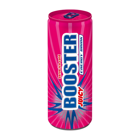 24x Booster Energy Drink Juicy 0,33l