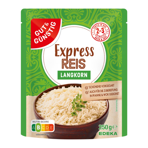 6x G&G Express Reis Langkorn 250g