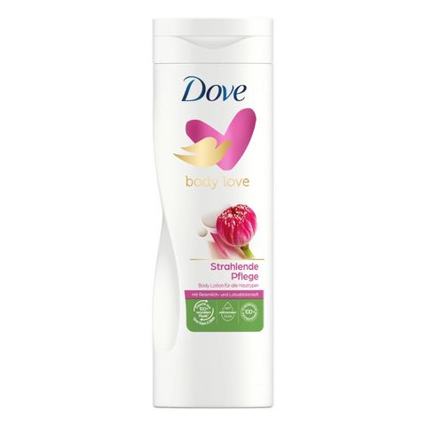 6x Dove Body Lotion Reismilch & Lotus Duft 400ml