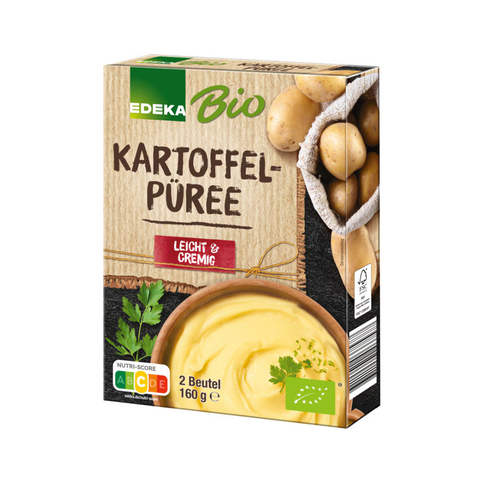 10x EDEKA Bio Kartoffelpüree 160g