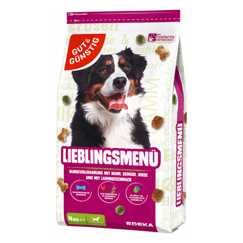 G&G Lieblingsmenü mit Huhn, Gemüse, Hirse und mit Lammgeschmack 4kg