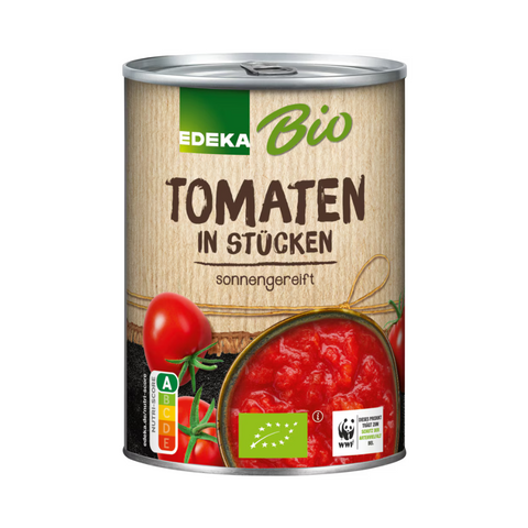 6x EDEKA Bio Tomaten in Stücken 400g