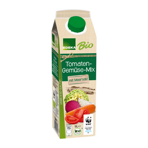 8x EDEKA Bio Tomaten-Gemüse-Mix 1l