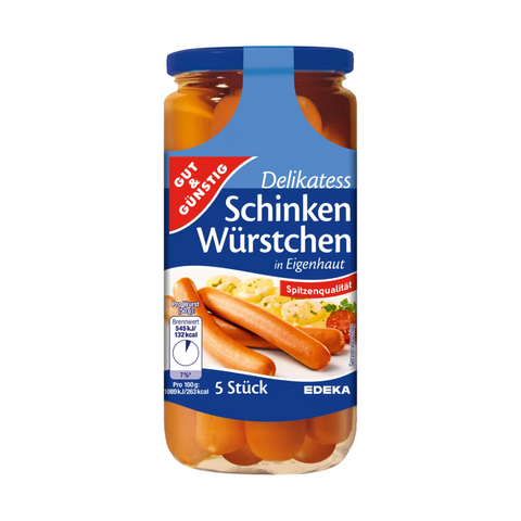 12x G&G 5 Schinkenwürstchen 380g