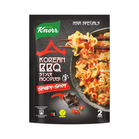 10x Knorr Asia Specials Korean BBQ Style Noodles 135g