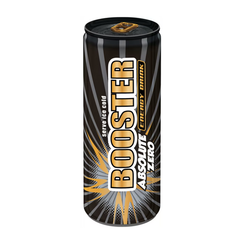 24x Booster Energy Drink Absolute Zero 0,33l