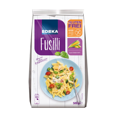 10x EDEKA Fusilli glutenfrei 500g