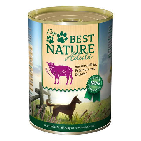 6x Best Nature Hund Lamm&Kartoffel 400g