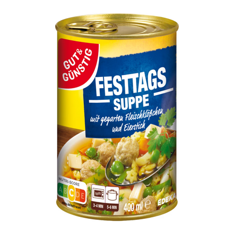 12x G&G Festtagssuppe 400ml