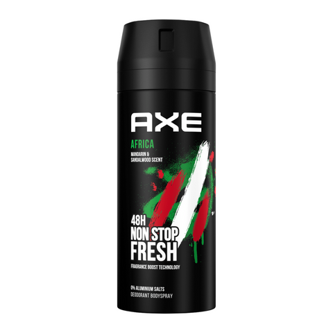 6x Axe Bodyspray Africa 150ml