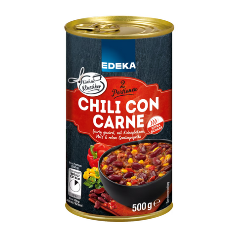 6x EDEKA Chili con Carne 500g