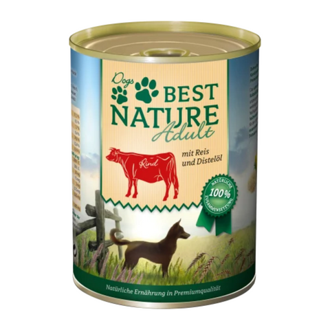 6x Best Nature Hund Rind&Reis&Distelöl 400g