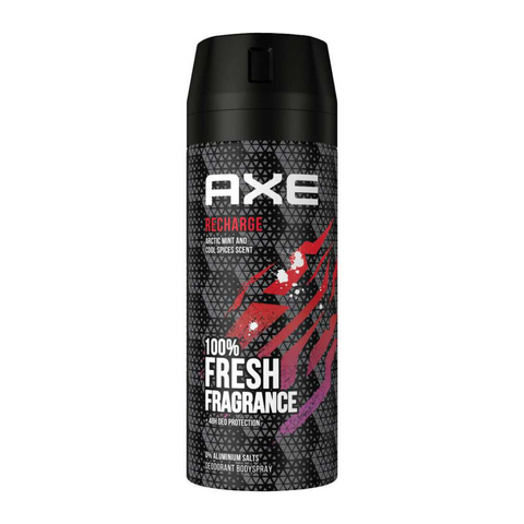 6x Axe Deospray Recharge ohne Aluminiumsalze  150ml